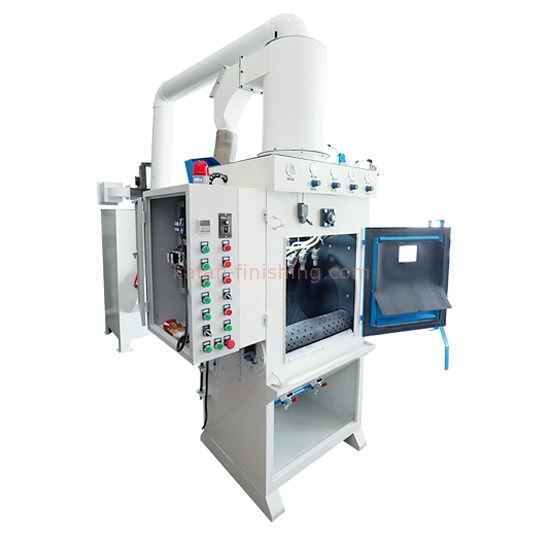 Tumble Blasting Machine, Automatic Sandblasting Cabinet