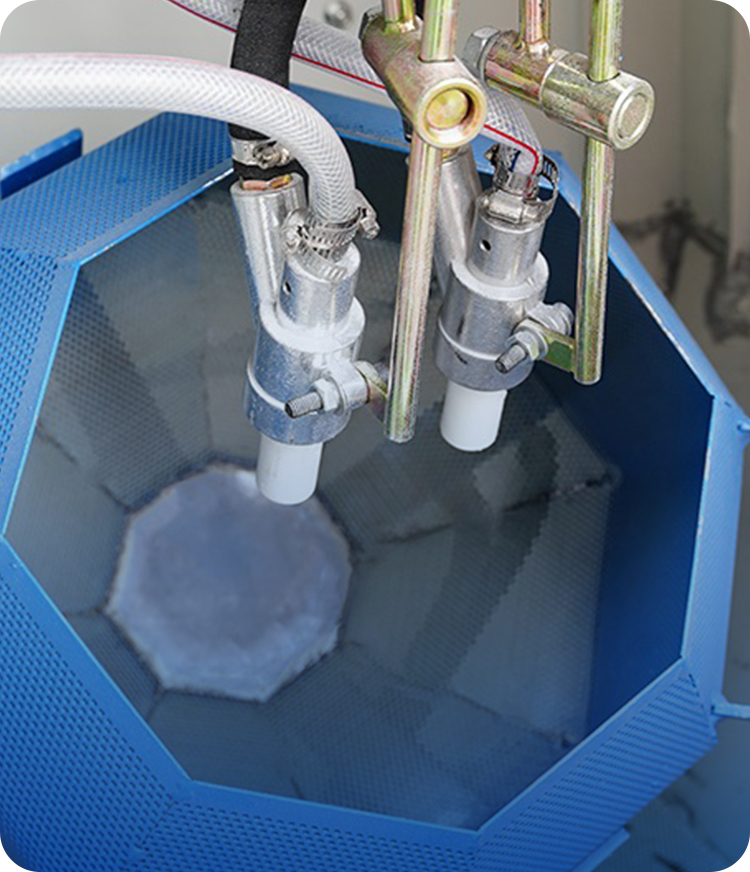 Tumble Basket Blast Cabinet