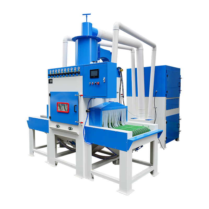 automatic conveyor blasting machine