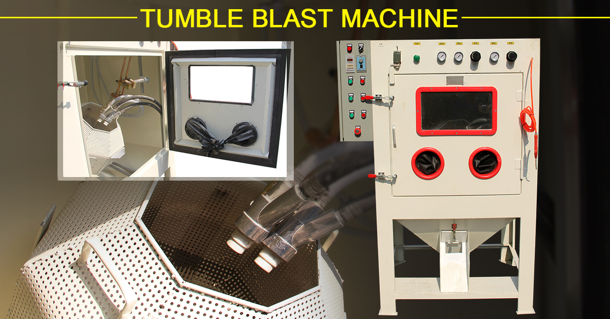 tumble blast machine