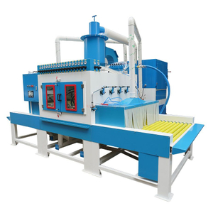 Automatic Sandblasting Machine with Roller Conveyor 