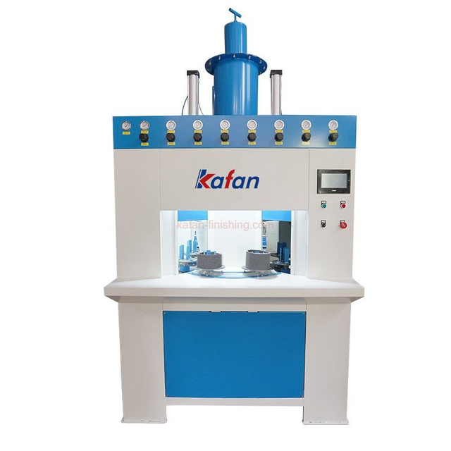 Rotary Indexing Table Automated Sandblasting Machine for Batch Production