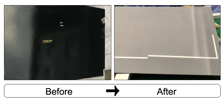 sandblasting photovoltaic glass plates