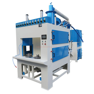 Rotating Table Automatic Batch Sandblasting Machine