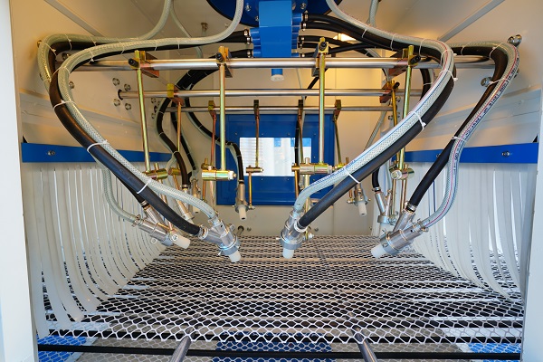 automatic sandblasting